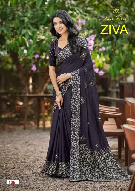 Kashvi ziva vol 1 saree womens clothing wholesale